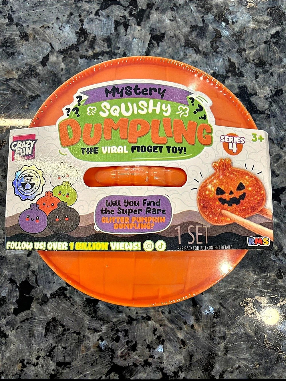 RMS Mystery Squishy Dumpling Halloween edition NWT